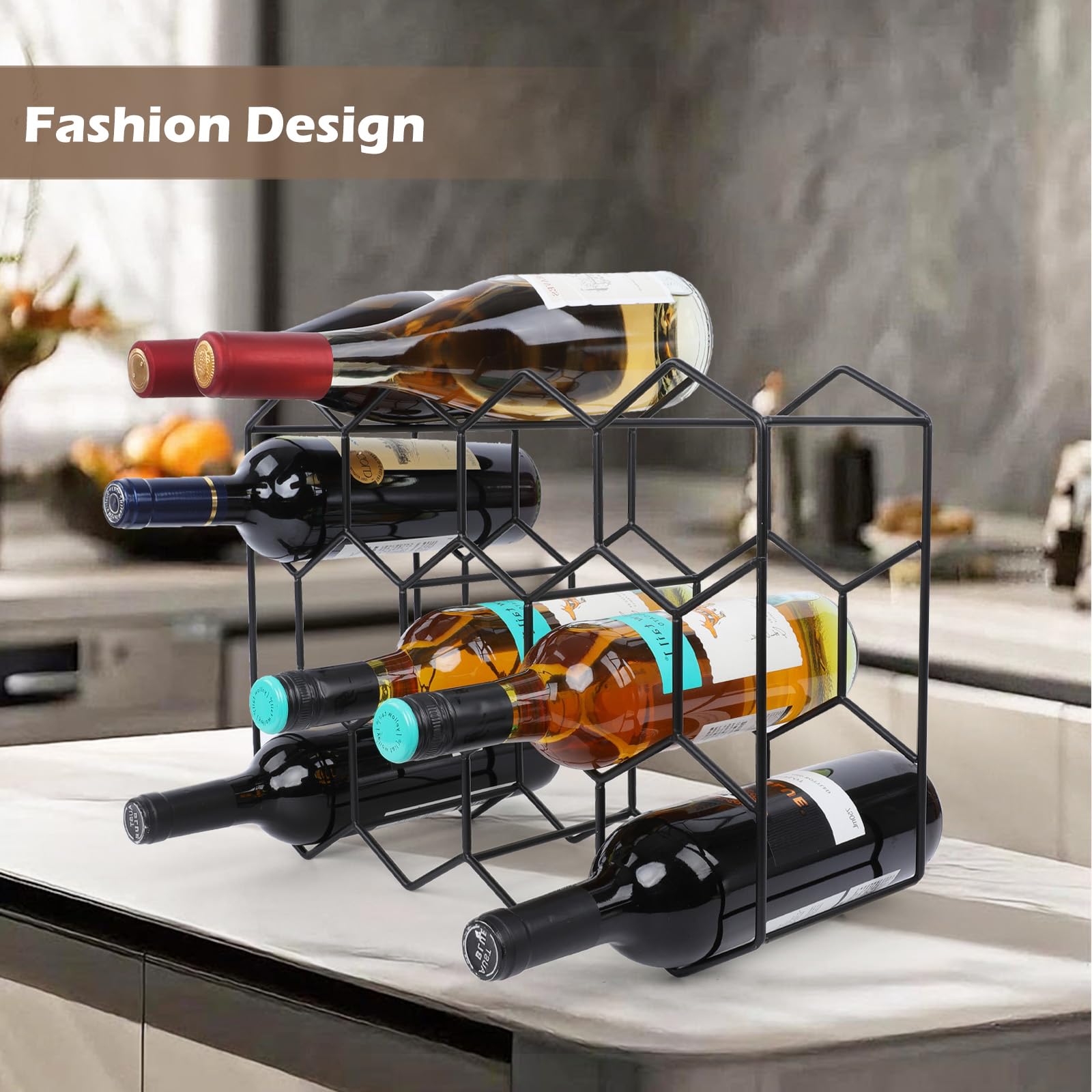 Countertop Wine Rack – 14 Bottle