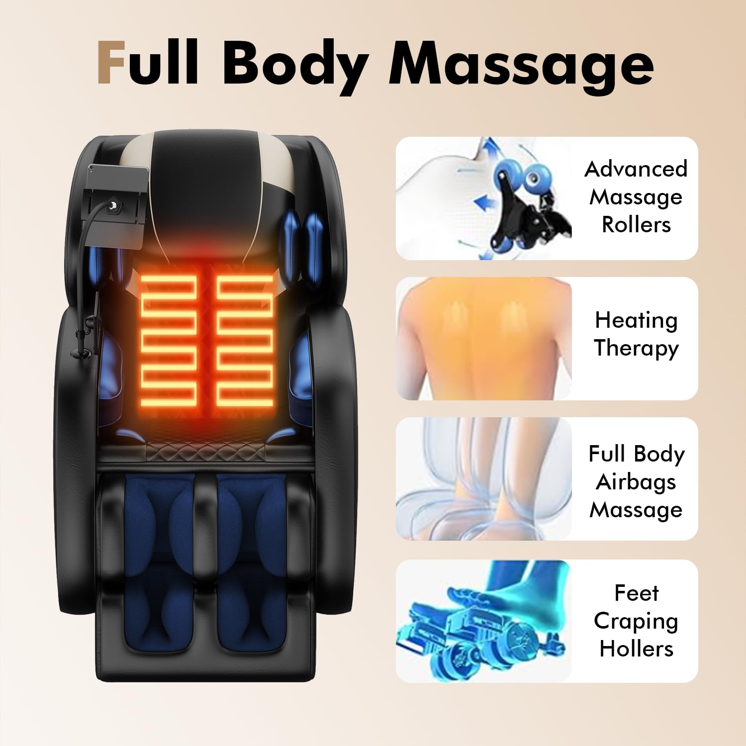 Zero Gravity SL-Track Massage Chair