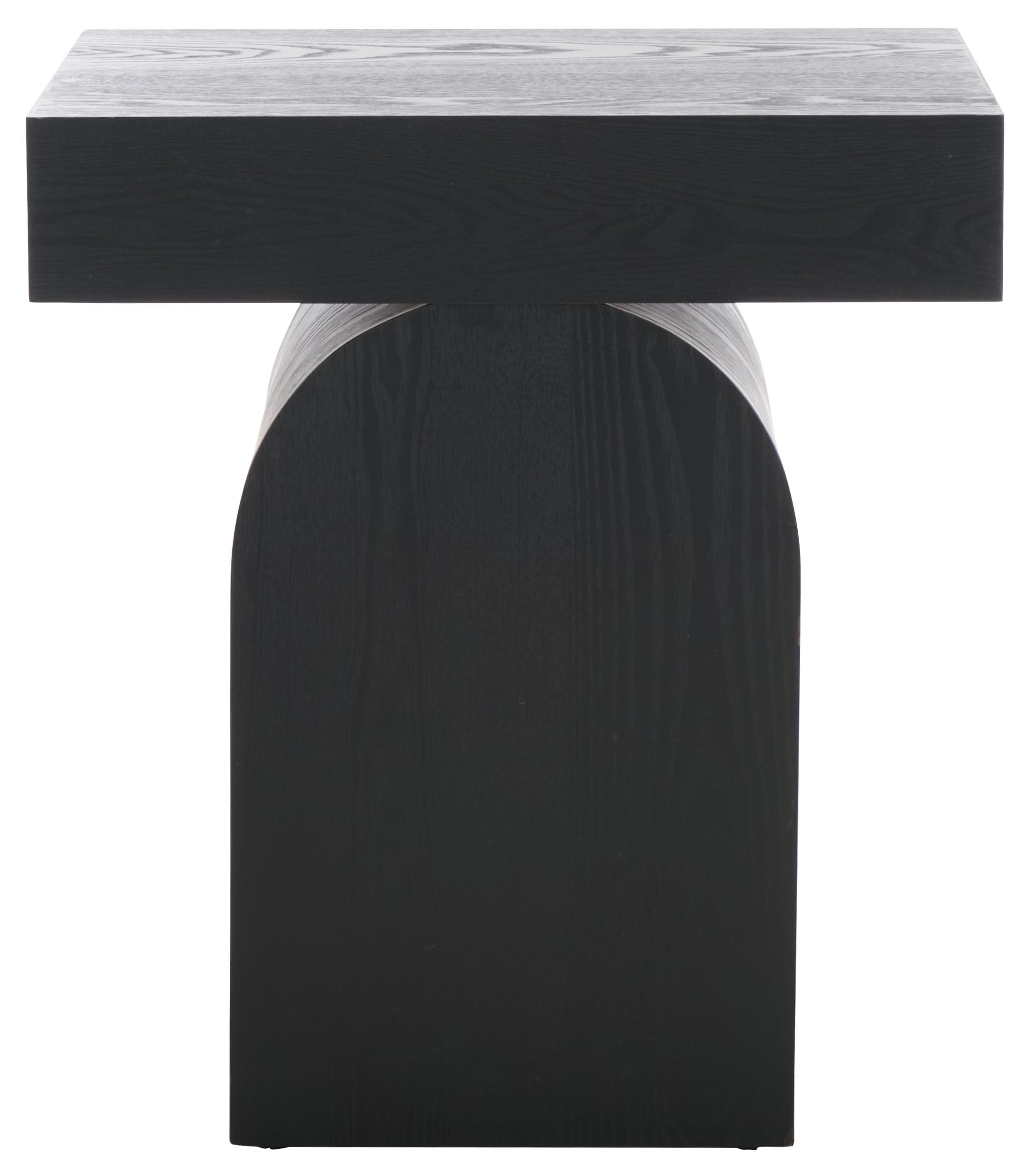 Modern Pedestal End Table