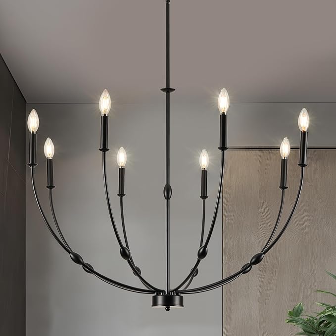 2-Tier Candle Style Chandelier