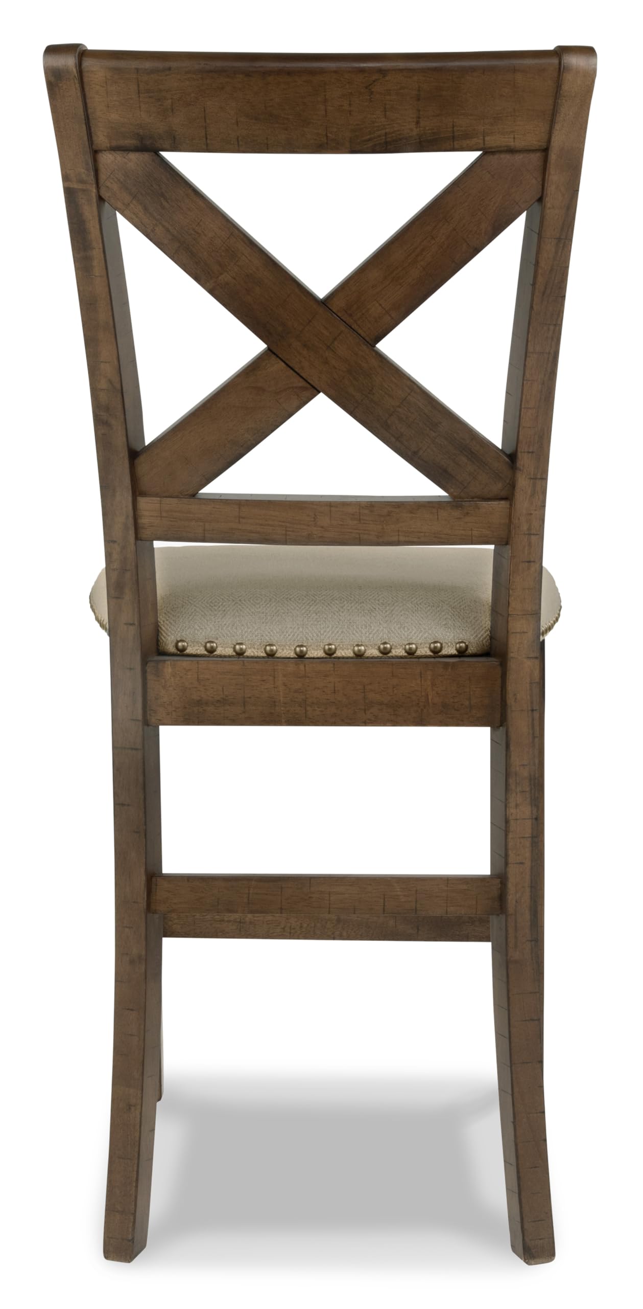 Upholstered Counter Height Barstool Set of 2
