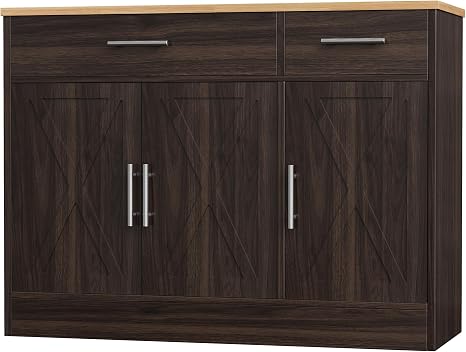 Farmhouse Sideboard Buffet Cabinet with Storage