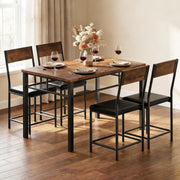 5-Piece Dining Table Set for 4