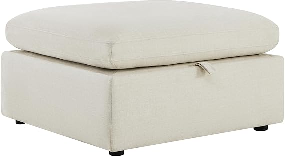Upholstered Square Storage Ottoman