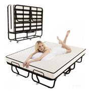 Extra Large Folding Bed with Memory Foam Mattress