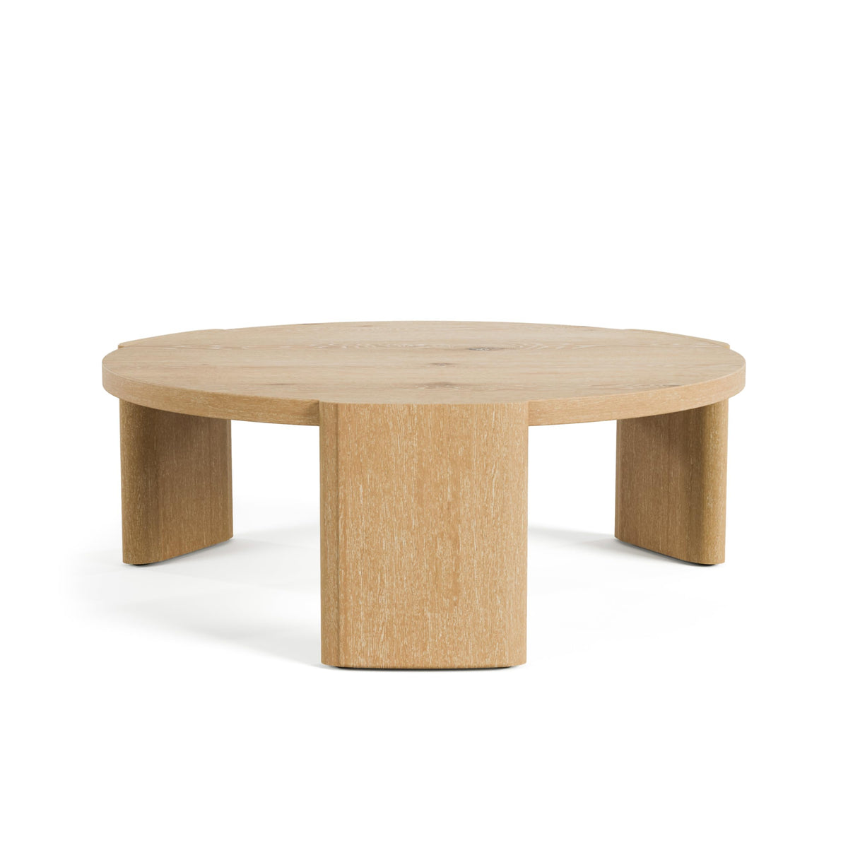 Round Oak Coffee Table