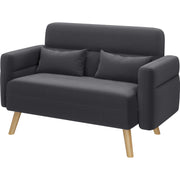 46" Mid-Century Loveseat Sofa