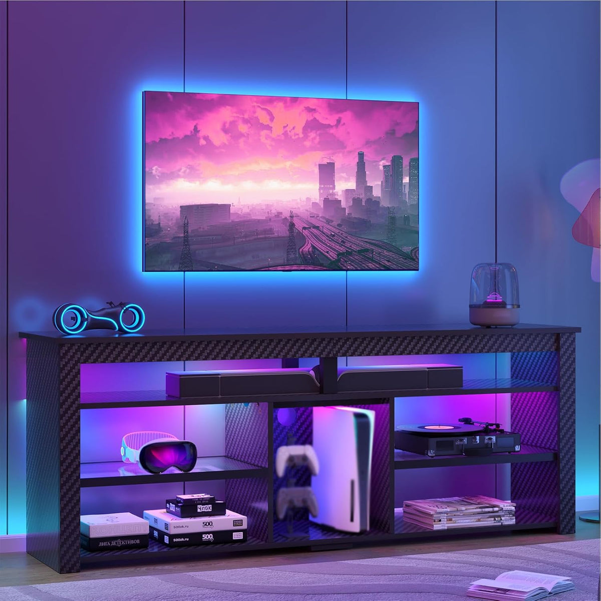 LED TV Stand with Storage