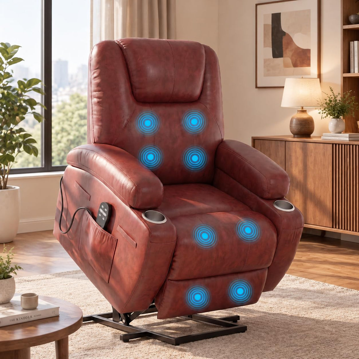 JUMMICO Power Lift Chairs Recliners for Elderly Electric Recliner