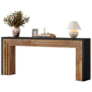 Two-Tone Narrow Console Table
