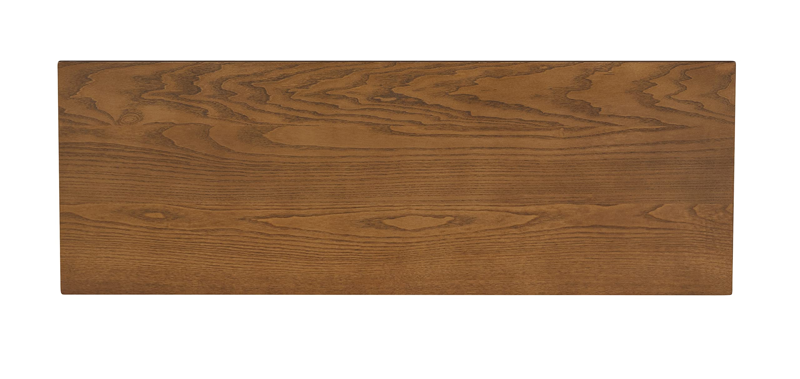 Farmhouse Dining Bench – White & Honey Brown