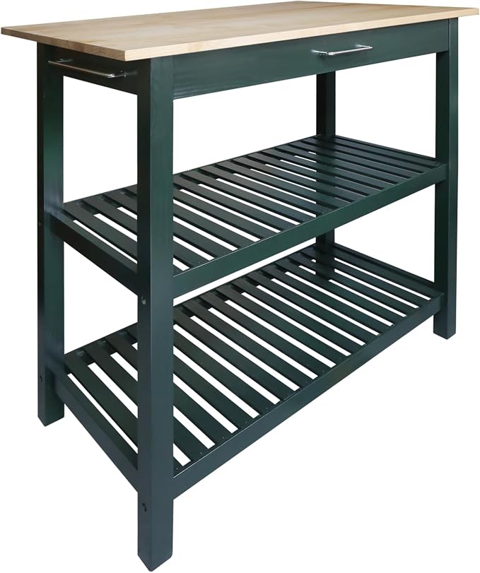 Solid Wood Kitchen Island