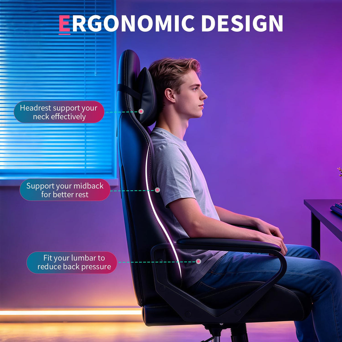Ergonomic Gaming Chair