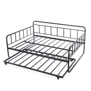 Full Size Daybed with Twin Trundle Bed Frame