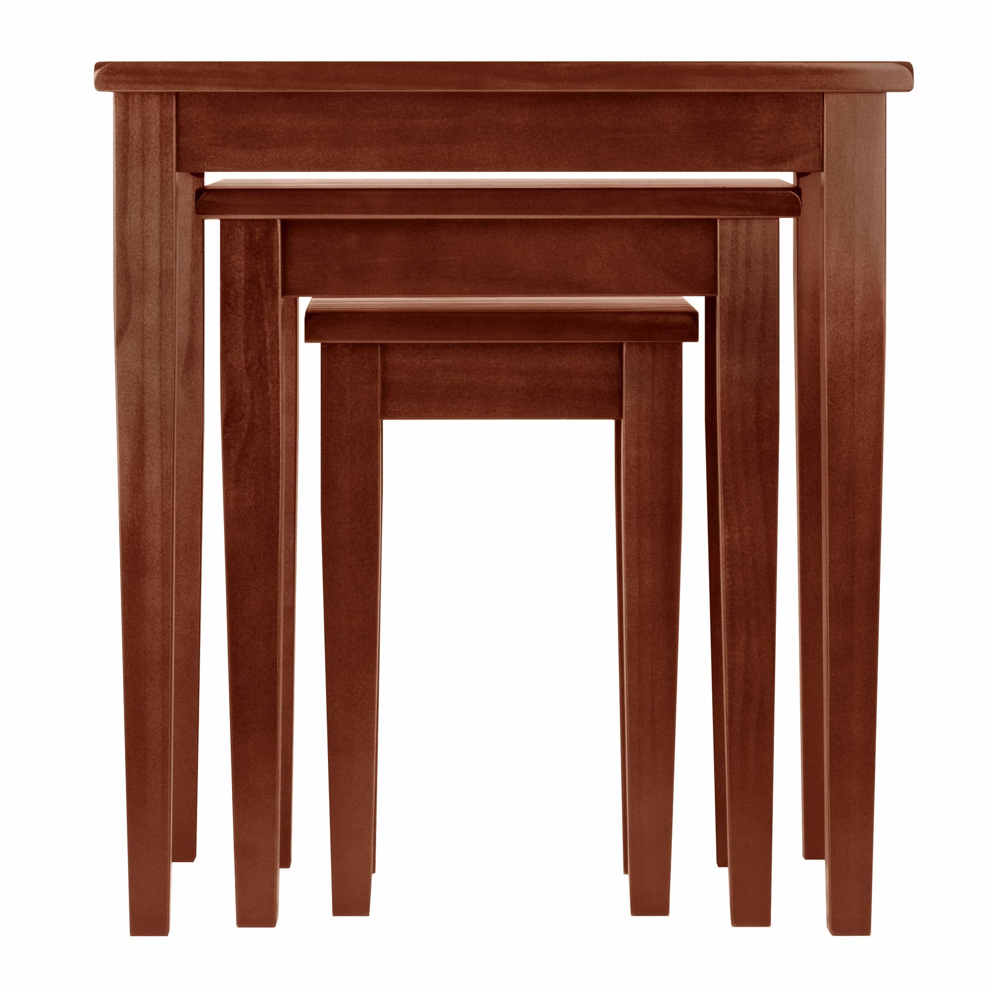 3-Piece Nesting Accent Tables – Walnut