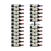 Wall Mount Wine Rack – Black Metal
