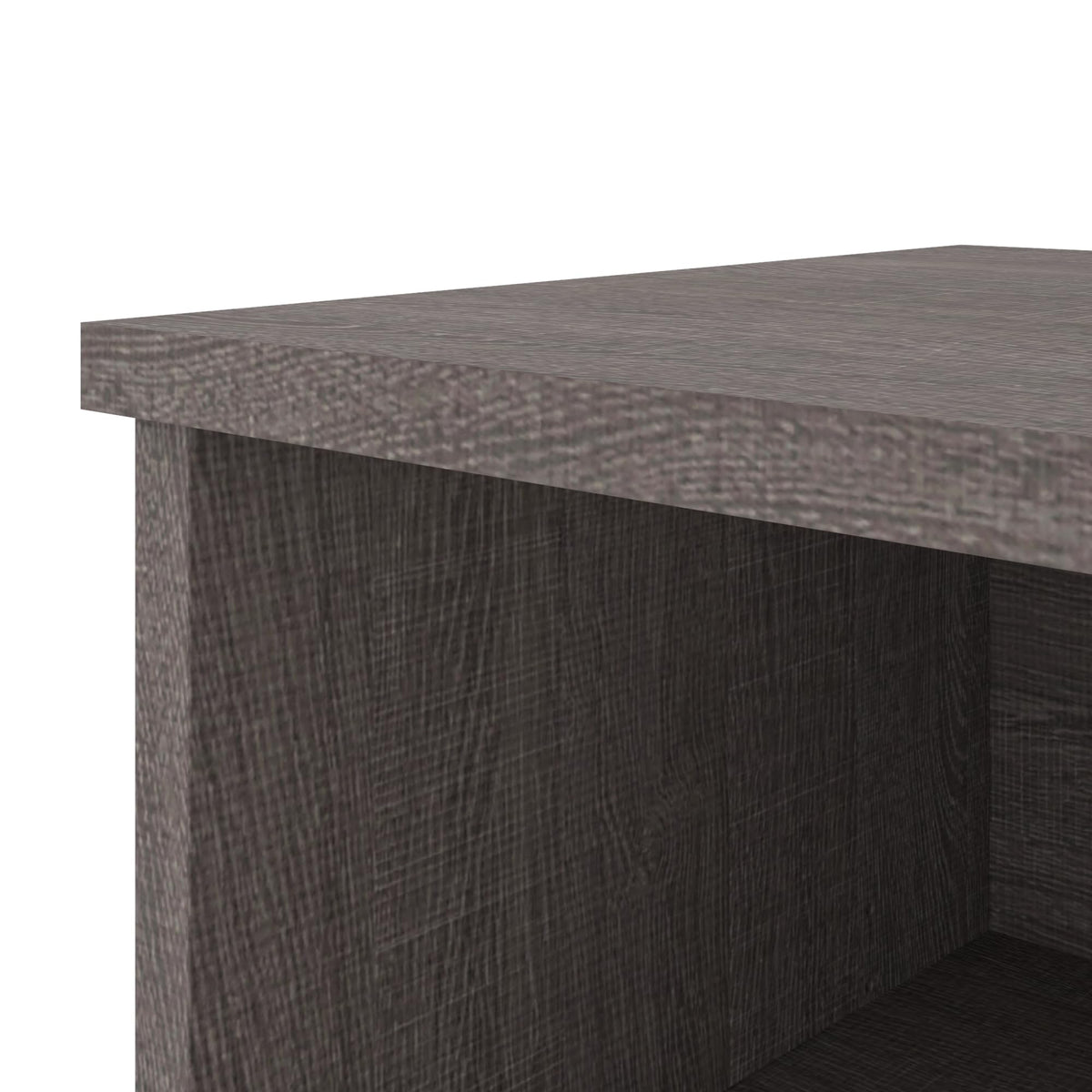 Reversible L-Shaped Desk with Storage
