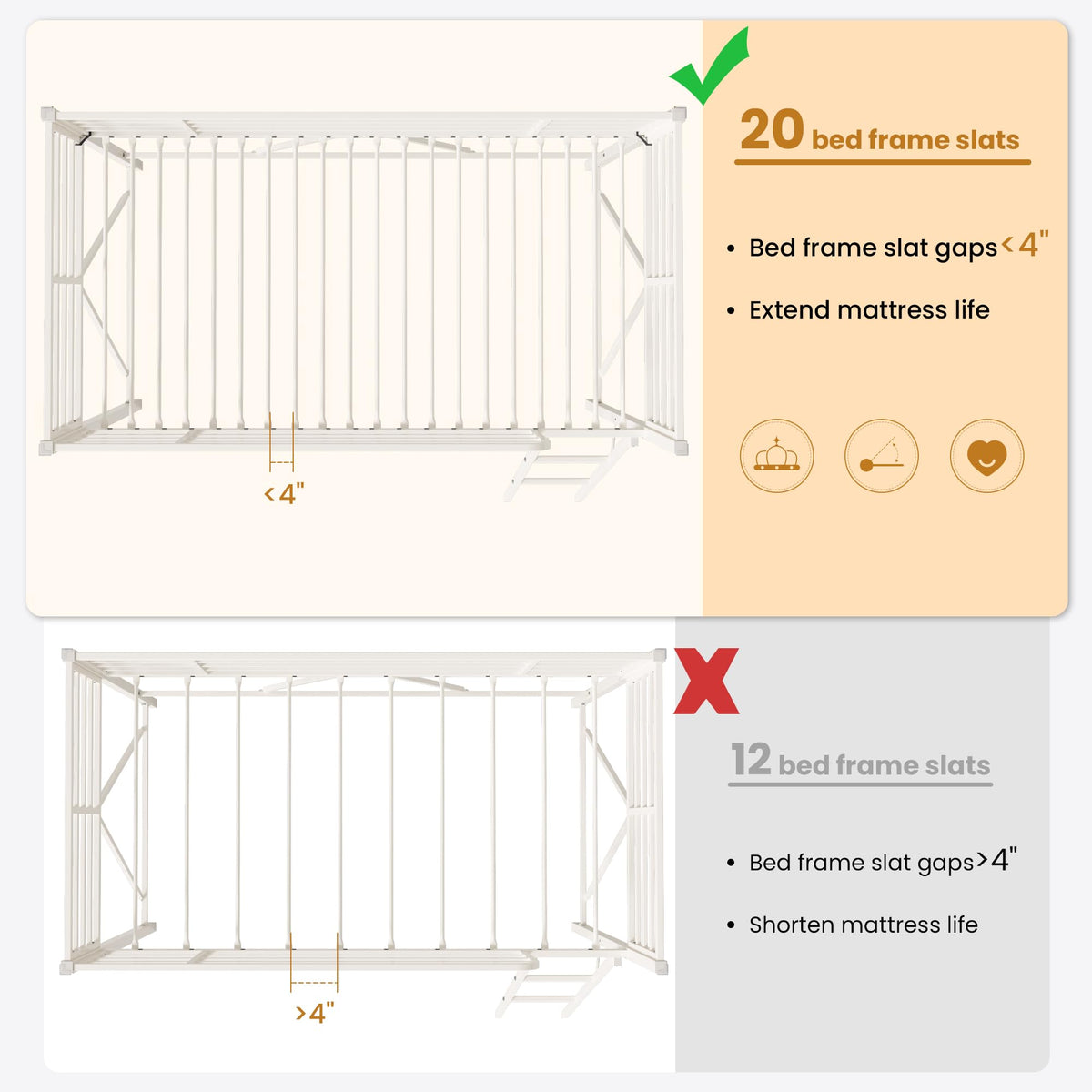 Twin Metal Low Loft Bed