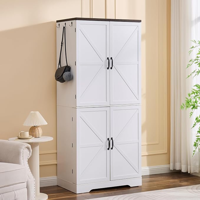 Farmhouse Armoire Wardrobe