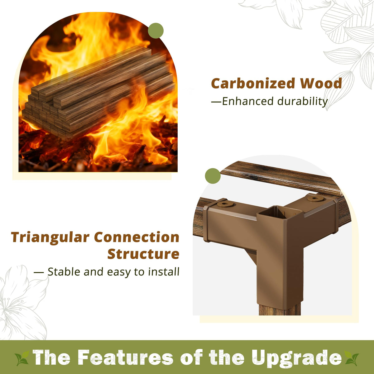Tall Wooden Plant Stand
