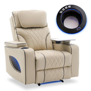 Power Recliner Chair with Massage, Heat & Cooling Cup Holder