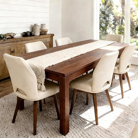 70" Rectangular Farmhouse Dining Table