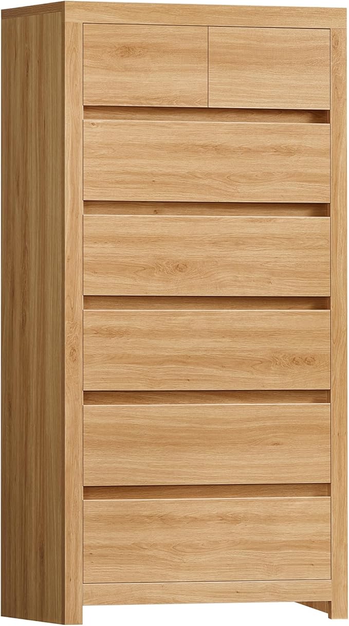 6-Drawer Dresser with Metal Handles