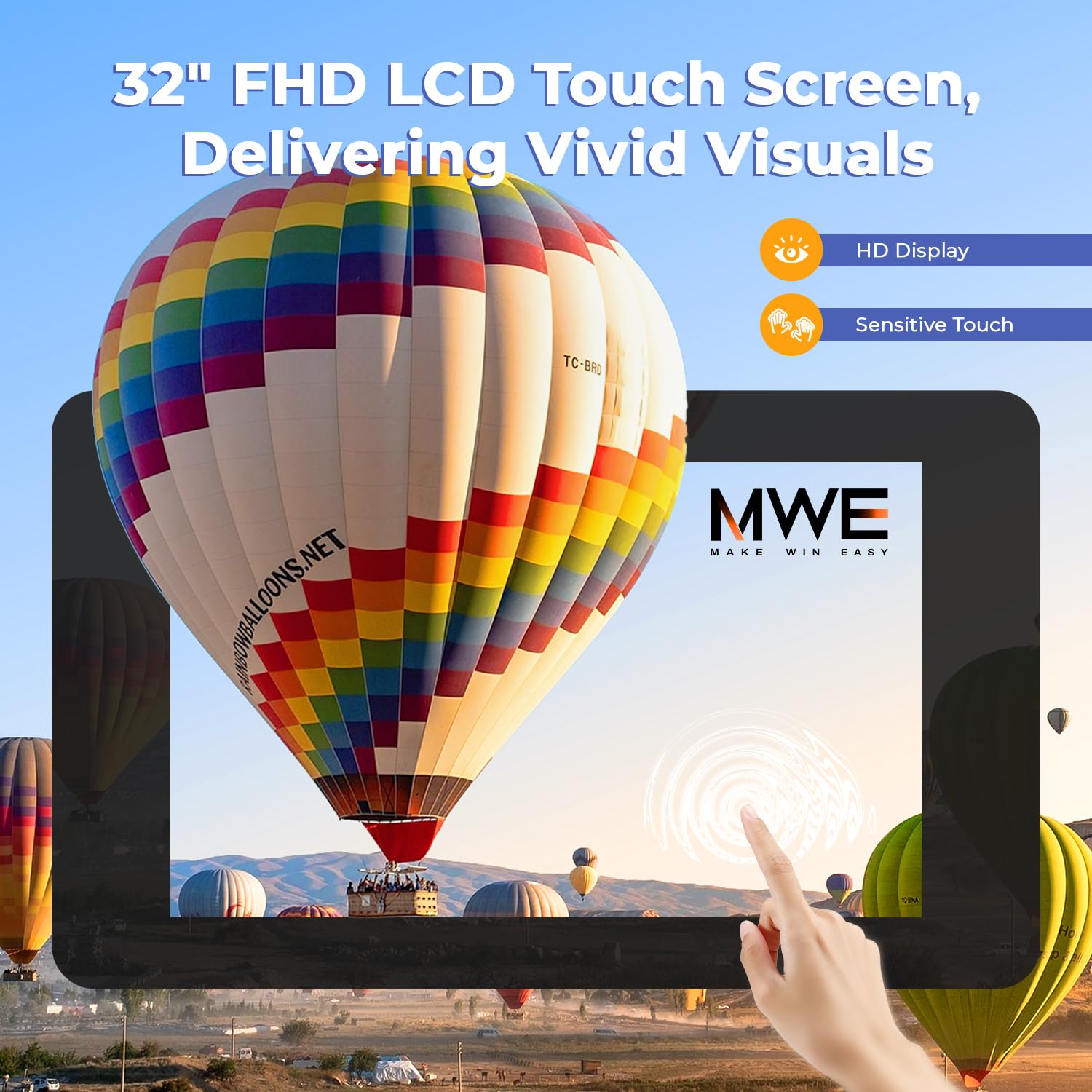 32" Touchscreen Game Table