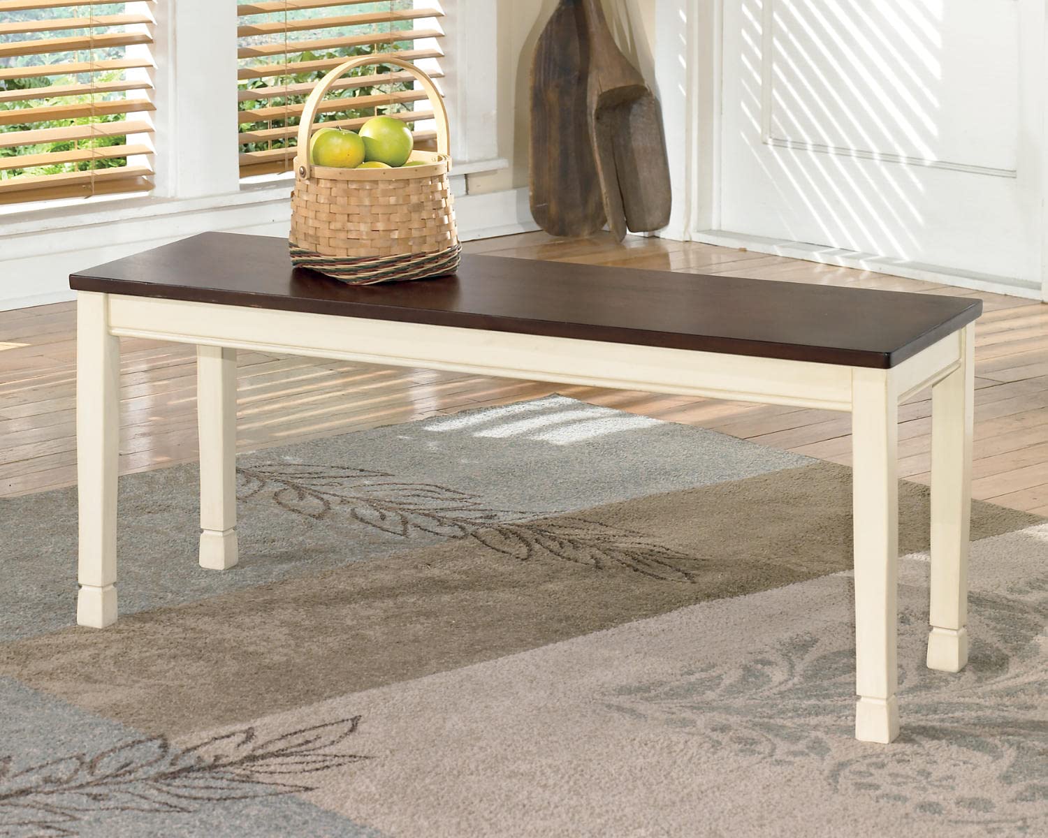Cottage Rectangular Dining Bench