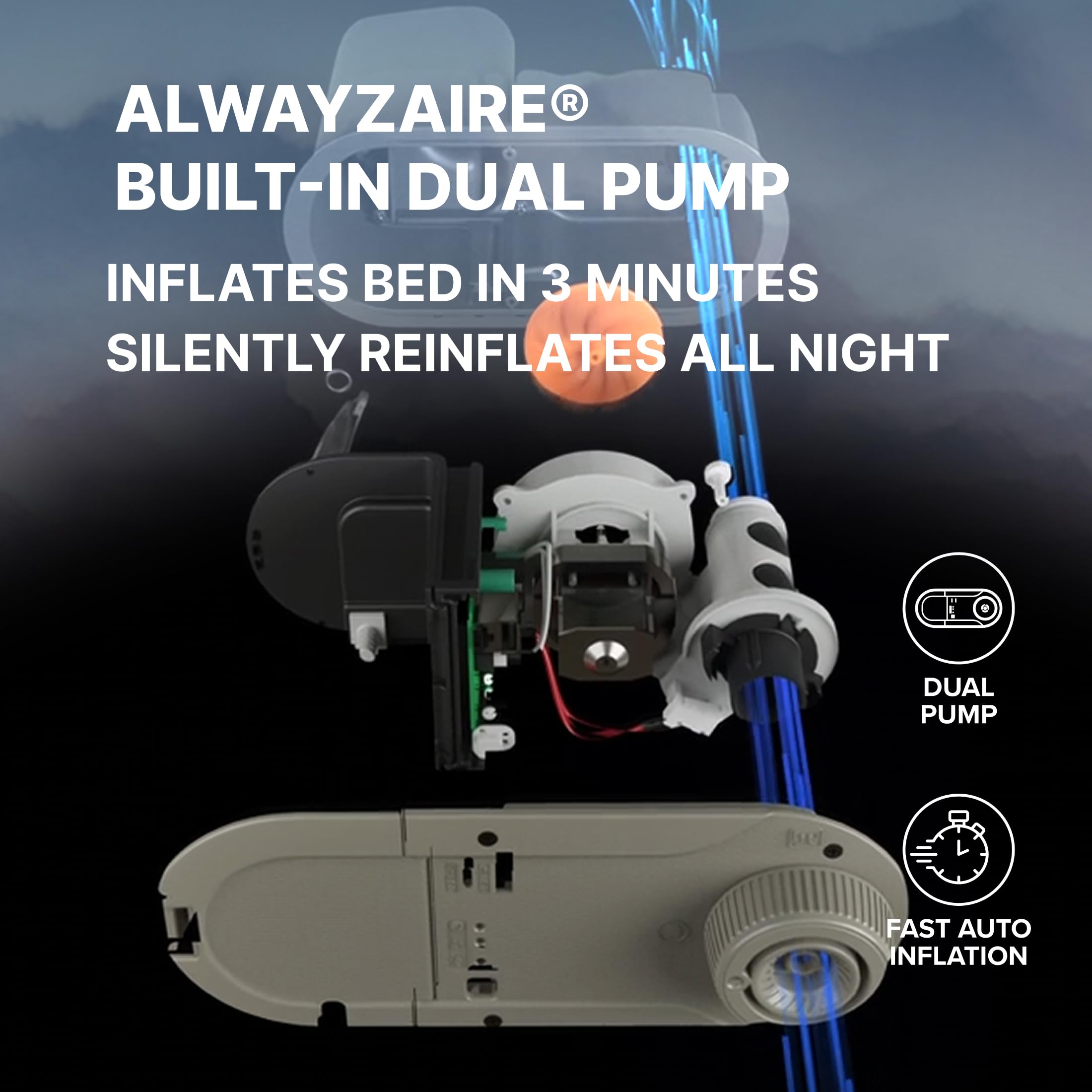 Luxury Air Mattress with Built-In Pump