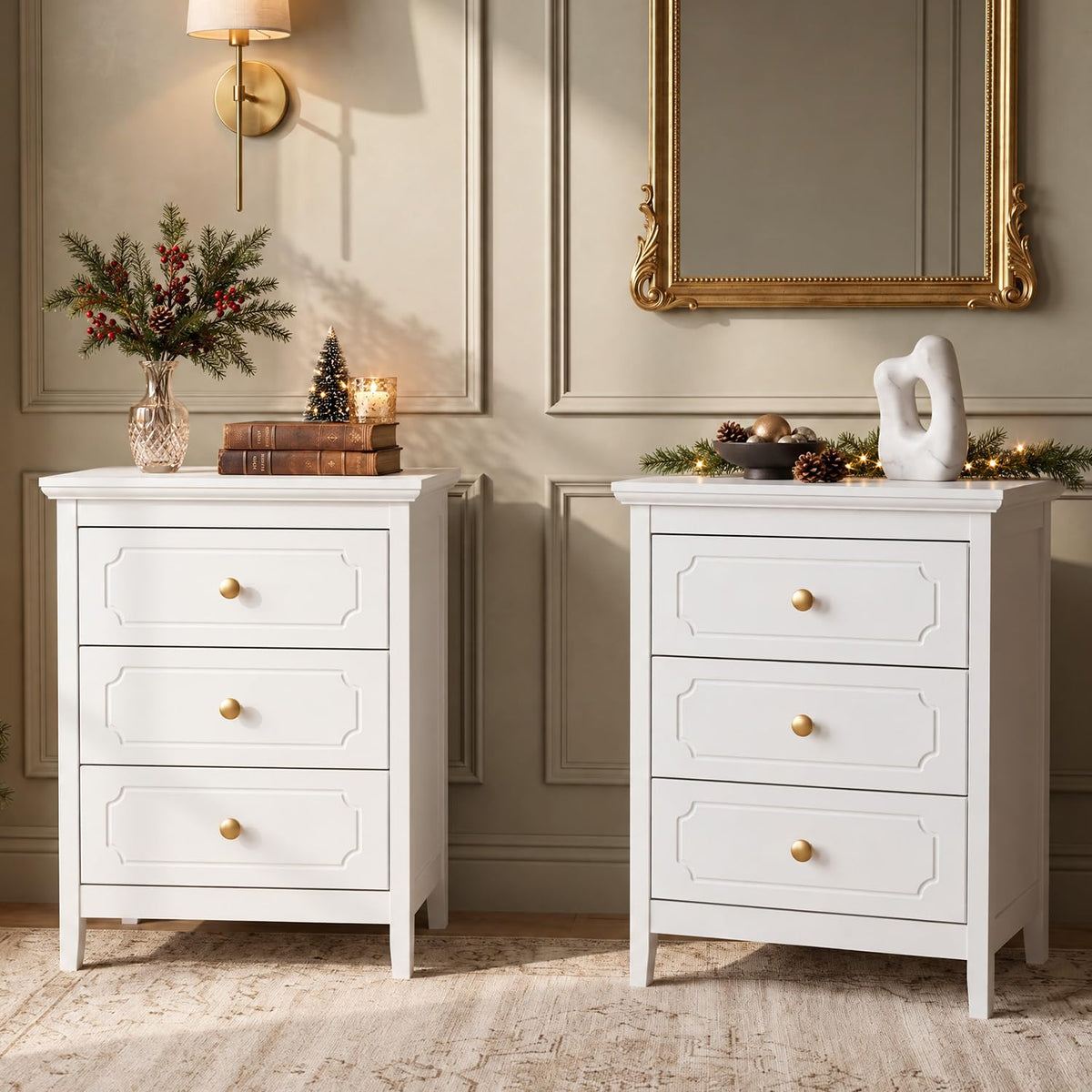 3 Drawers Night Stand