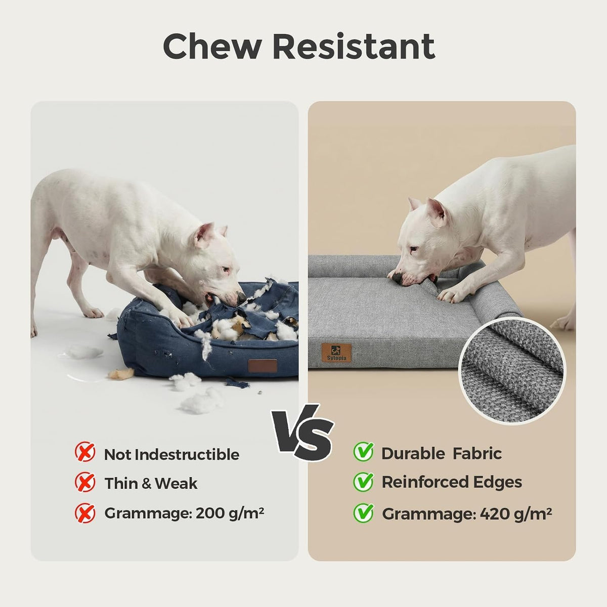 Orthopedic Bolster Dog Bed