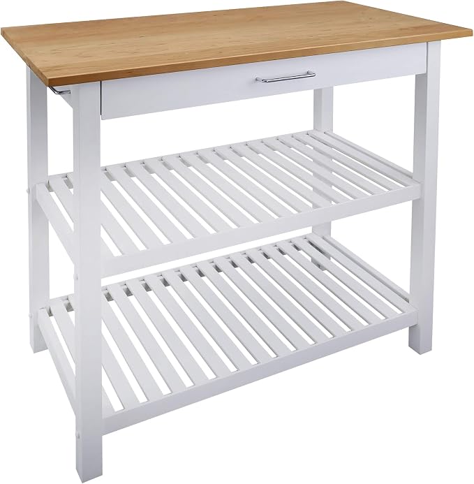 Solid Wood Kitchen Island