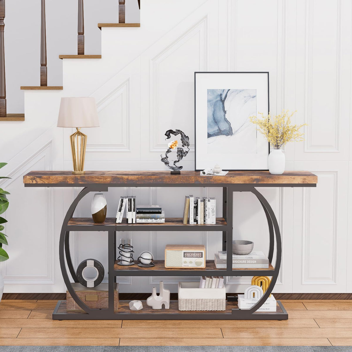 4-Tier Console Table