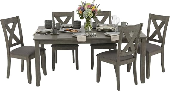 7-Piece Farmhouse Dining Set