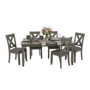 Signature Design by Ashley Caitbrook 7-Piece Dining Set, Gray Wash