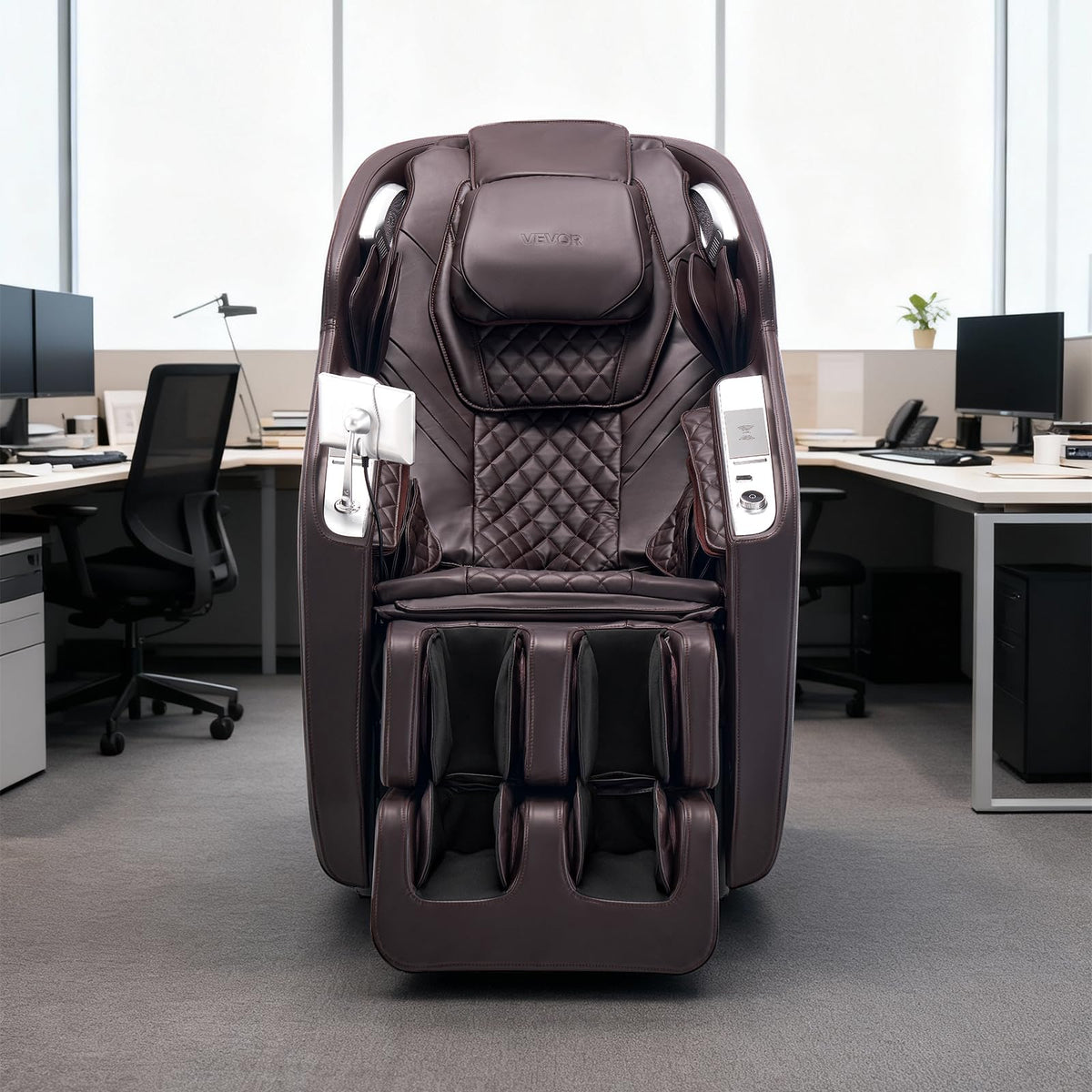 VEVOR Massage Chair, 4D Full Body Zero Gravity Recliner, with SL Track