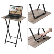 Folding TV Tray Tables, Set of 2