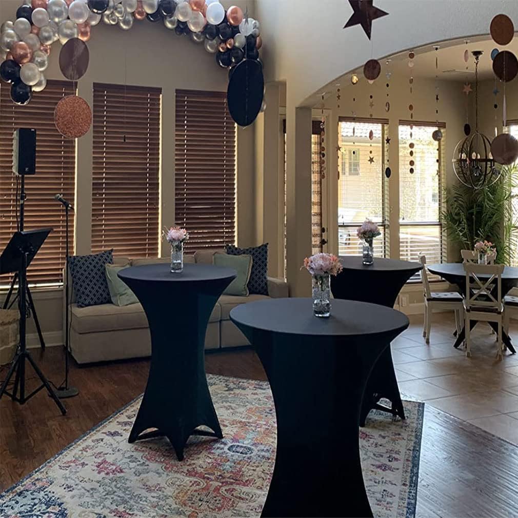 Spandex Cocktail Table Cover for 32" Round x 43" Tall Tables
