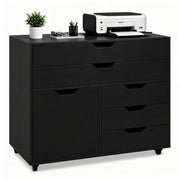 5-Drawer Rolling Storage Cabinet