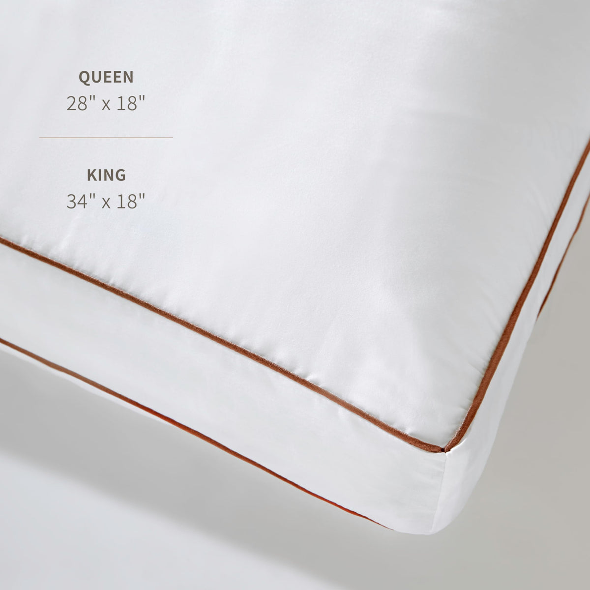 Saatva Latex Pillow, Hypoallergenic Pillow with Shredded Latex Core