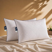 Pacific Coast Premium Goose Feather & Down Bed Pillows King Size 2-Pack, Hotel Quality Collection, Medium-Firm Pillow for Side & Back Sleepers