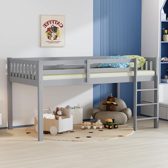 Twin Low Loft Bed