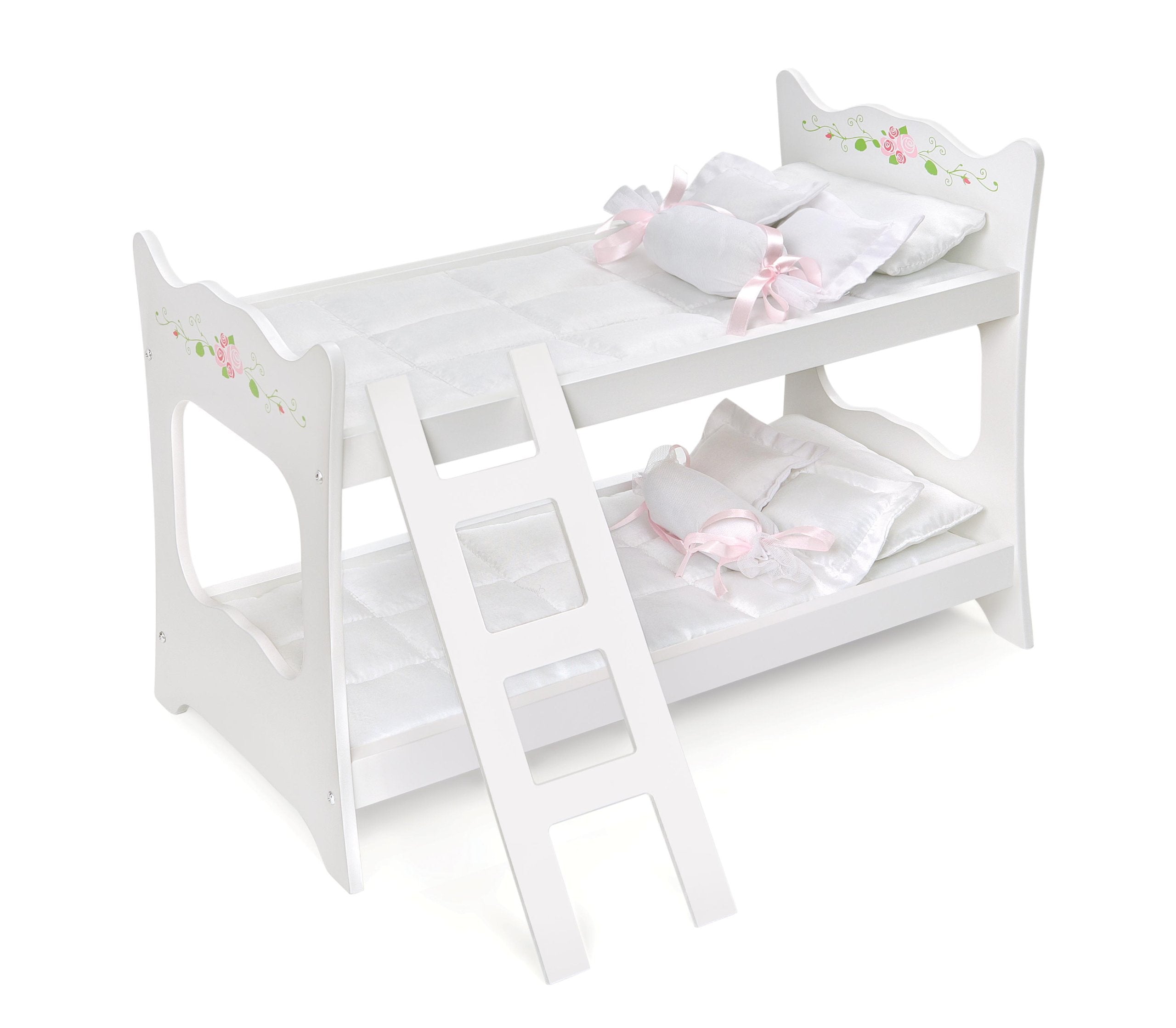 Doll Bunk Bed with Ladder & Bedding