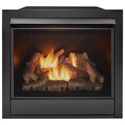 32" Ventless Dual Fuel Gas Fireplace Insert with Remote Control