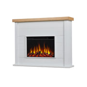 49" Slim Electric Fireplace with Mantel