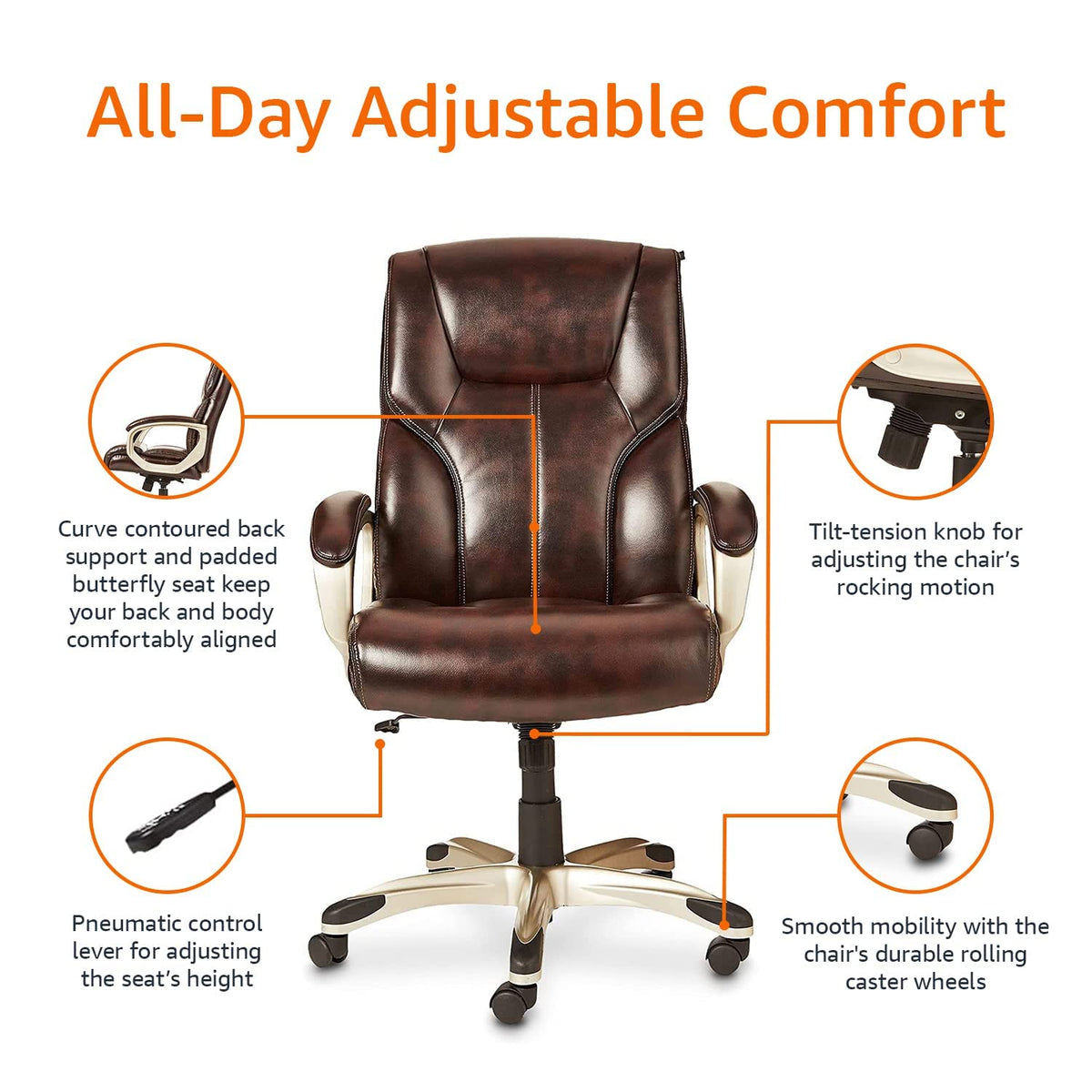 Executive High-Back Office Chair
