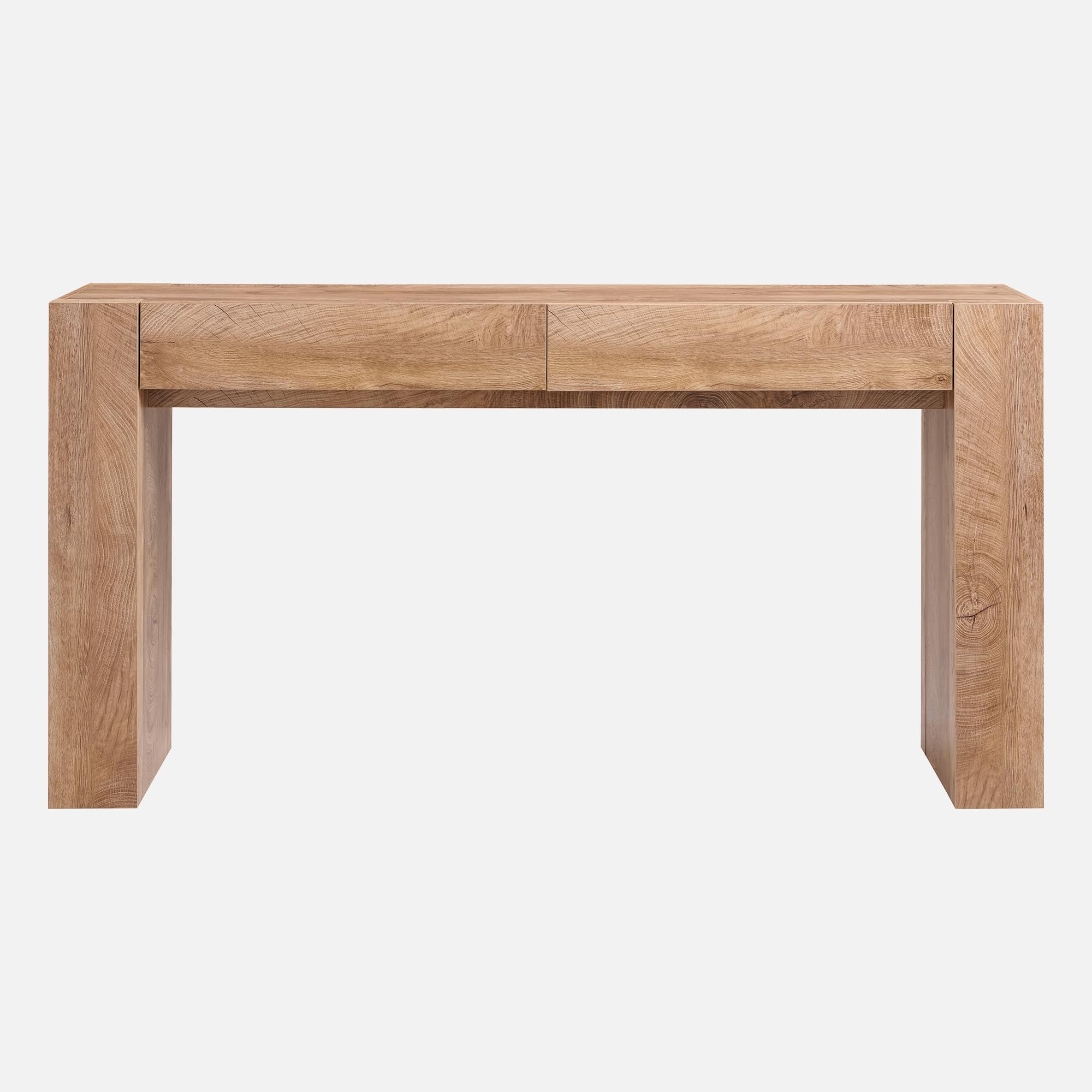 63" Entryway Console Table with Drawers