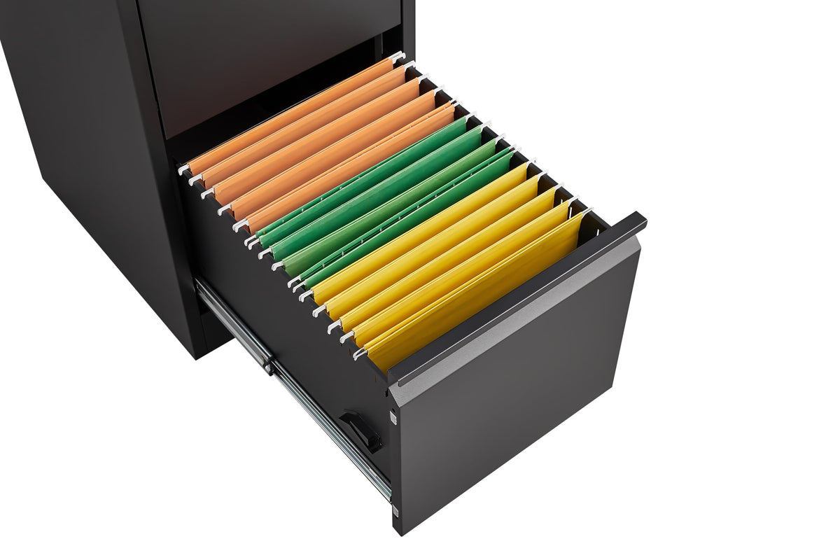 Garvee 4 Drawer File Cabinet with Lock Steel Vertical Filing Cabinet