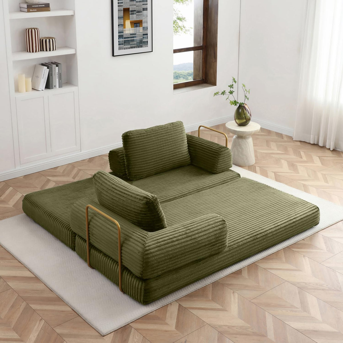 Corduroy Sleeper Sofa Bed